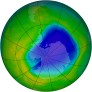 Antarctic Ozone 1992-11-03